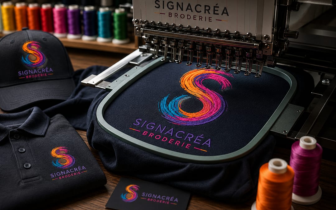 Broderie personnalisée : une solution durable et haut de gamme pour valoriser votre image
