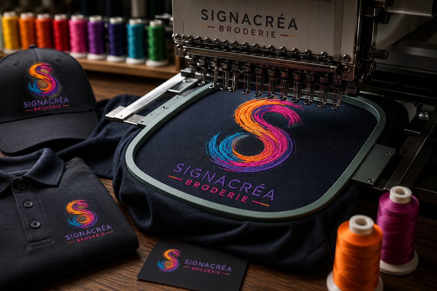 Broderie personnalisée : une solution durable et haut de gamme pour valoriser votre image